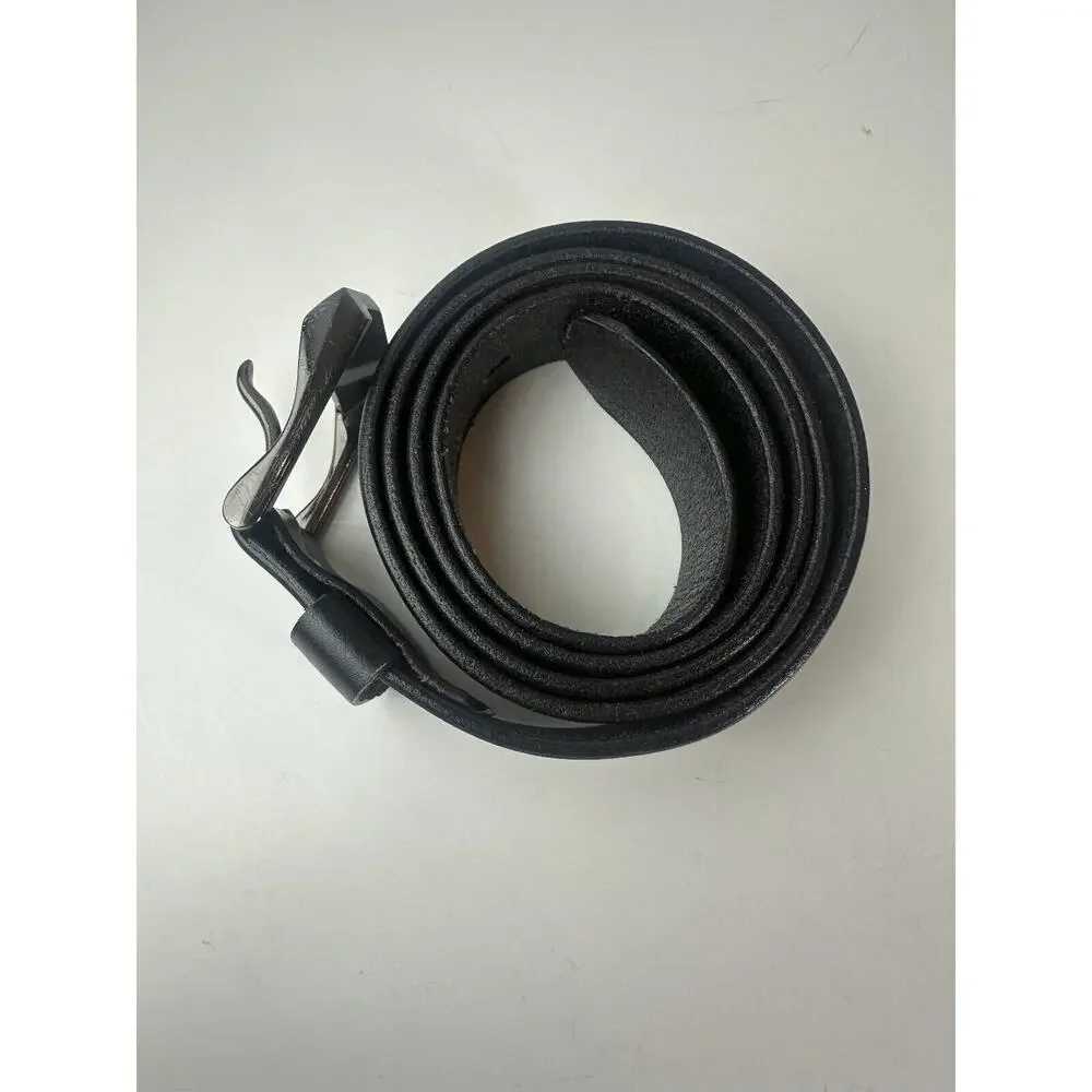 Levi's 100% Genuine Leather Belt in Smooth Leather Black 17LV0204 Men's Size 44